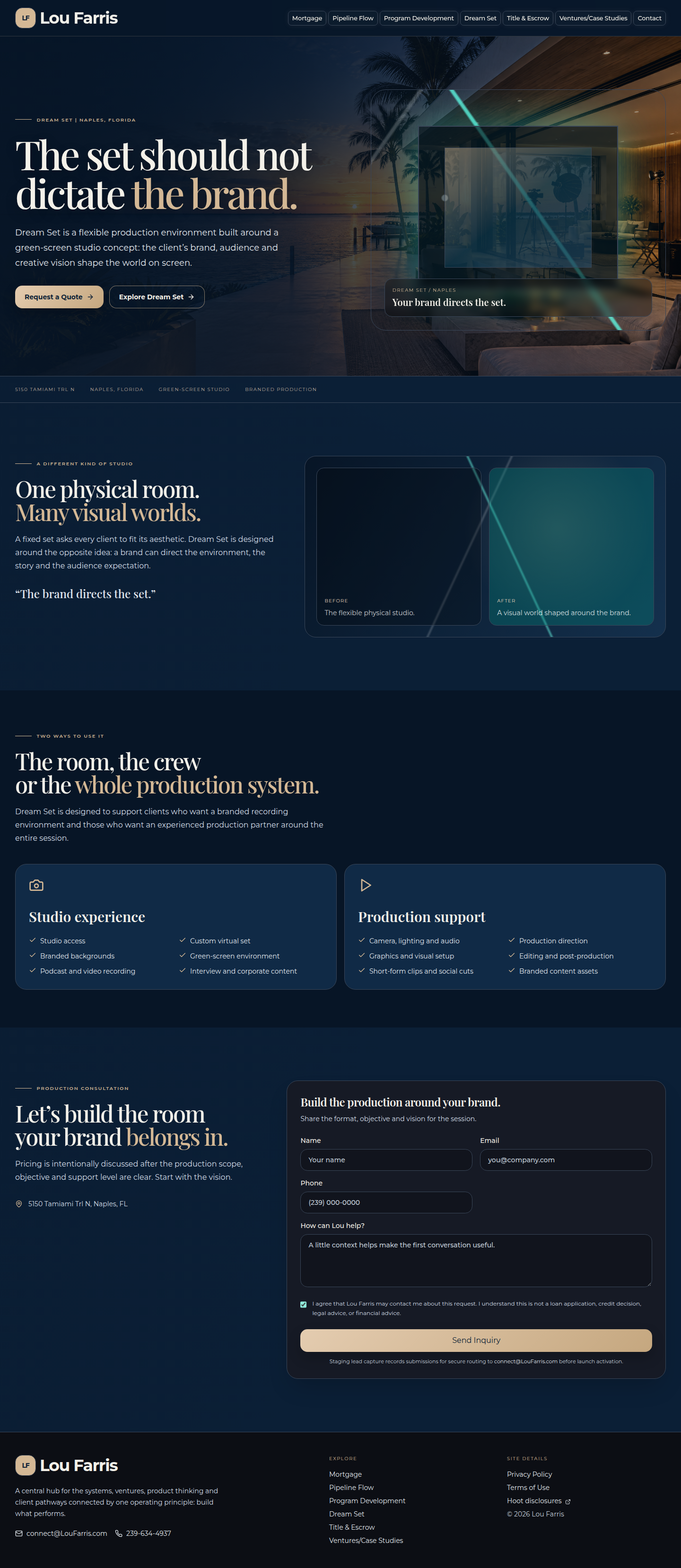 Dream Set page preview
